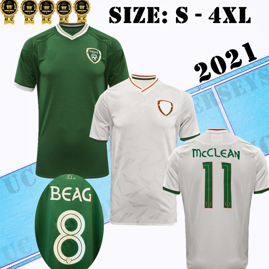 

size S-4XL 2022 World Cup McCLEAN DUFFY BRADY S.LONG Soccer Jersey IREland European home away 20 21 National team man football shirt