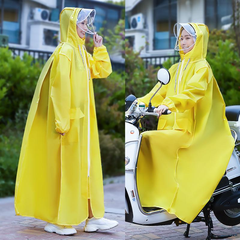 

Raincoats Rainstorm Single Cycling Full Body Transparent Hooded Pupils Poncho Jas Hujan Rain Coat Waterproof DI50YY