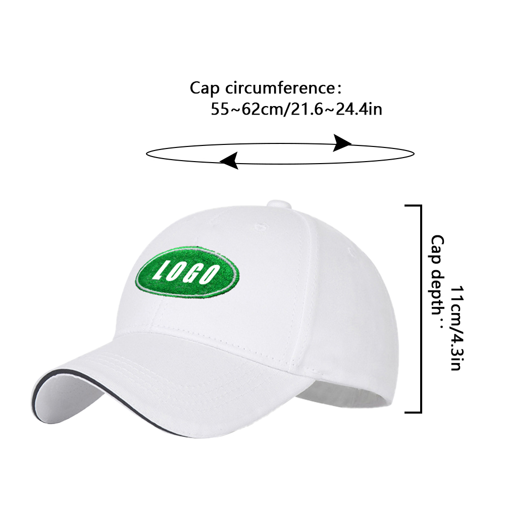 

2021 New Car Embroidery Baseball Cap Unisex Outdoor Sports Sun Hat Adjustable Casual Trucket Hip Hop For Land Rover, Black