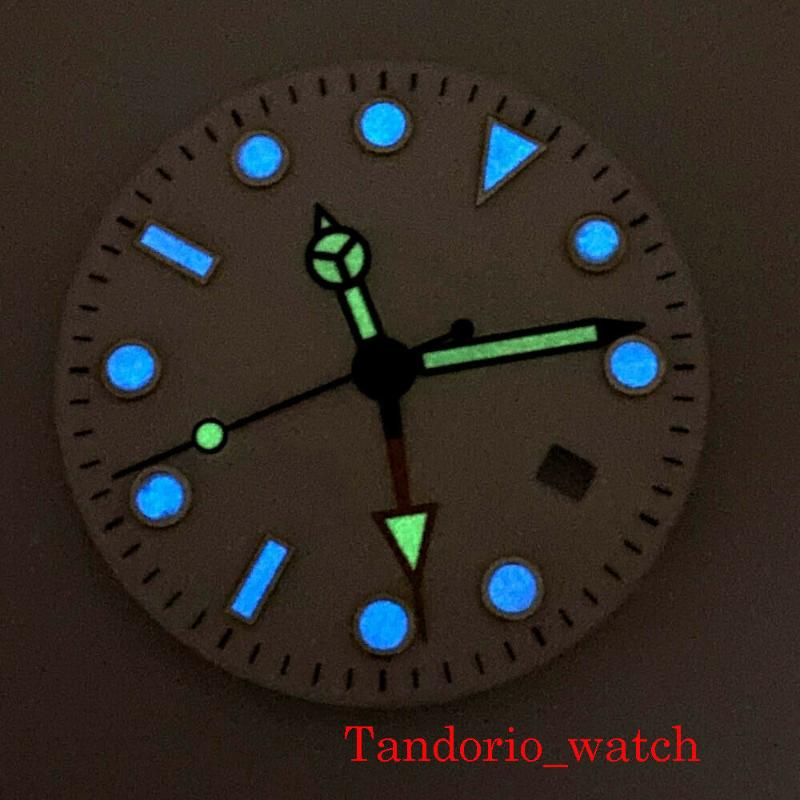 

Repair Tools & Kits Sterile Watch Dial Hands Set Fit For GMT Mingzhu 3804 Automatic Movement Luminous And Marks Blue/Black/Green/White Color