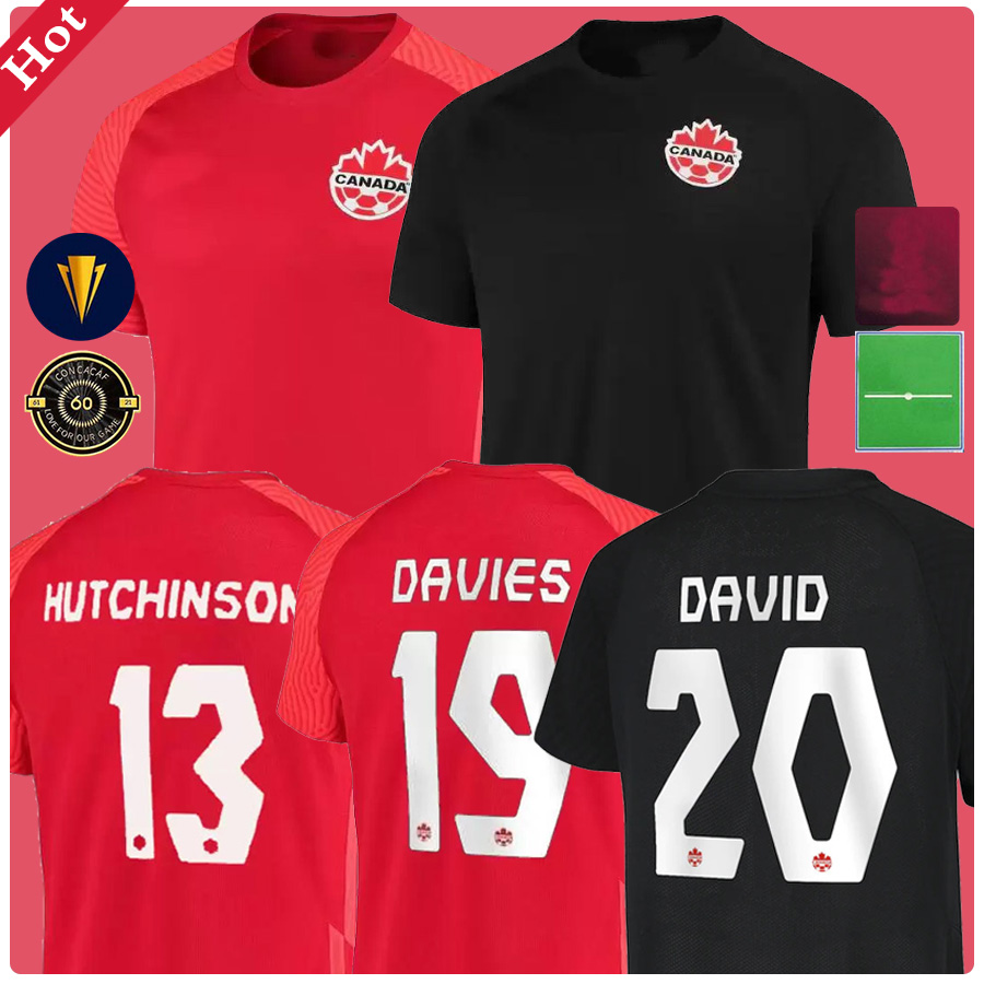 

21 22 Canada Soccer Jerseys Men home away Custom 19 Alphonso Davies 13 Atiba Hutchinson Jonathan David National Team Third Error KENNEDY EVSTAQUIO CAVALLINI z4, Men(jia na da)