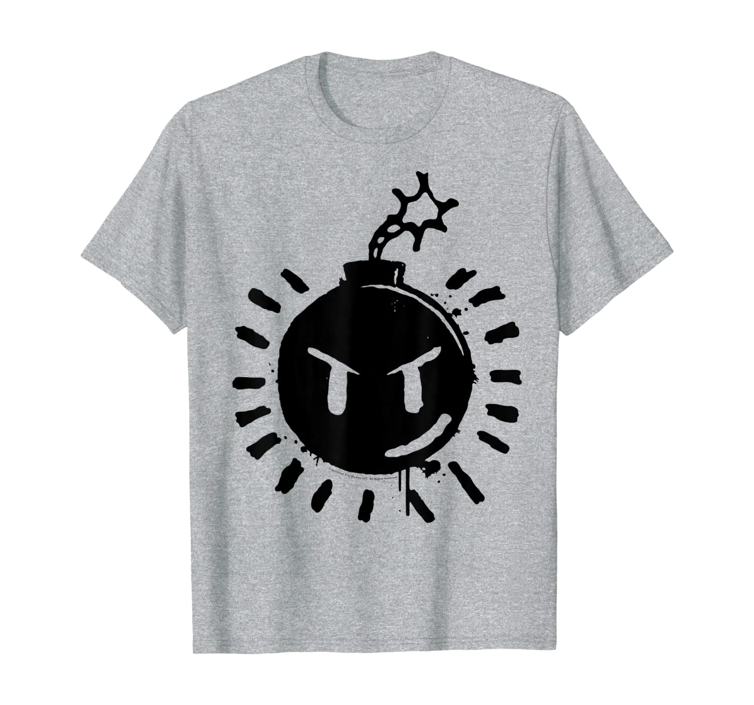 Scott Pilgrim Vs. The World Sex Bob Omb Bomb Logo T-Shirt-image-707335834