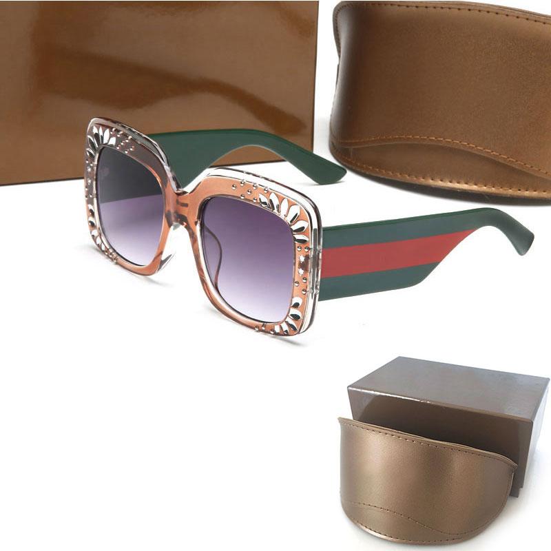 

High Quality Womans Sunglasses Luxury Mens Sun glasses UV Protection men Designer eyeglass Gradient Metal hinge Fashion women spectacles with Original box 3862