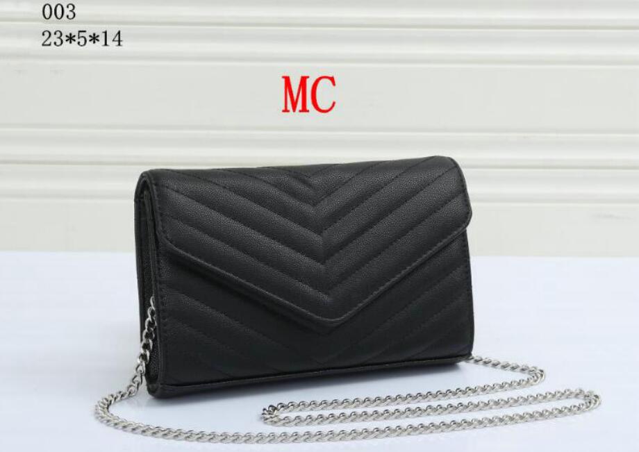 

2021 Fashion Cowhide Crossbody Handbags sheepskin caviar metal Silver chain Handbag Leather bag Flip cover diagonal Shoulder Bags NO32015, Red