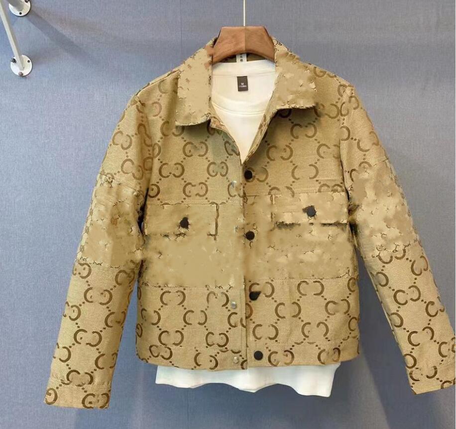 

Men's Jackets Plus Size 5XL New Arrival G Brand Patchwork Single Breasted Appliques Bomber Jacket Fashion Baseball Casual Coat, Khaki