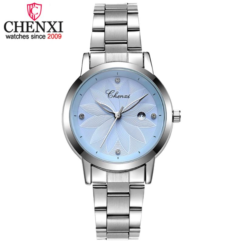 

Top Brand Silver Luxury Wristwatch For Women Fashion High Quality Steel Bracelet Quartz Watches Relogio Feminino Wristwatches, Slivery;brown