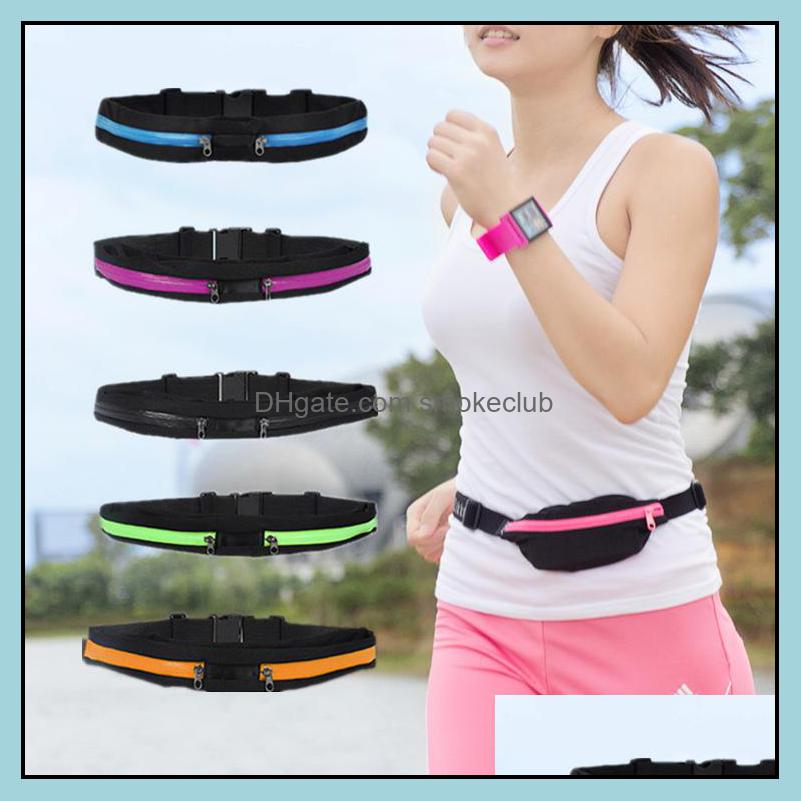 

& Outdoors Outdoor Sports Bag Mtifunction Bags Leisure Small Purse Men And Women Sport Pockets Invisible Close 3 4Wm2 Drop Delivery 2021 Krz, Colors randomly send