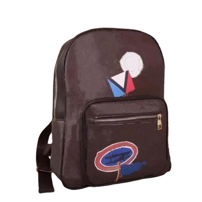 

2022 Fashion Premium PU Backpack Handbag Wallet Men Backpack School Wallet Men Bag Backpack 29 11 41CM #5133