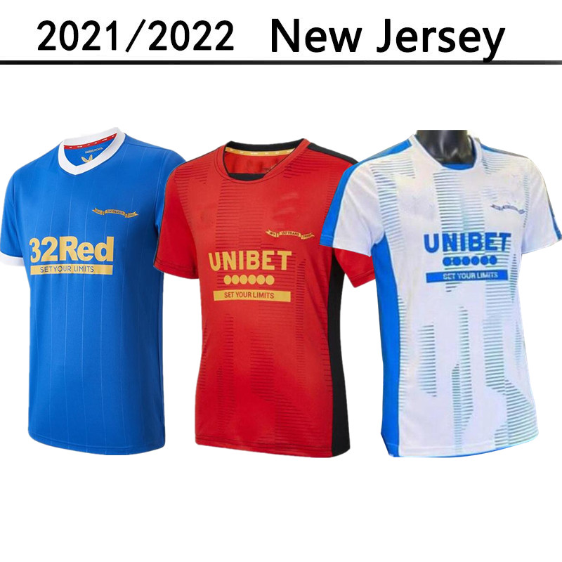 

2021 Rangers 150th Anniversary Soccer Jerseys Glasgow 21 22 DEFOE HAGI BARKER MORELOS SPECIAL 2022 CHAMPIONS 55 men Football Shirts