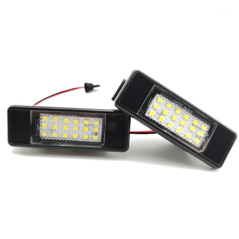 

Emergency Lights 2PCS LED License Plate For Qashqai J10 J11 Car Signal Lamp