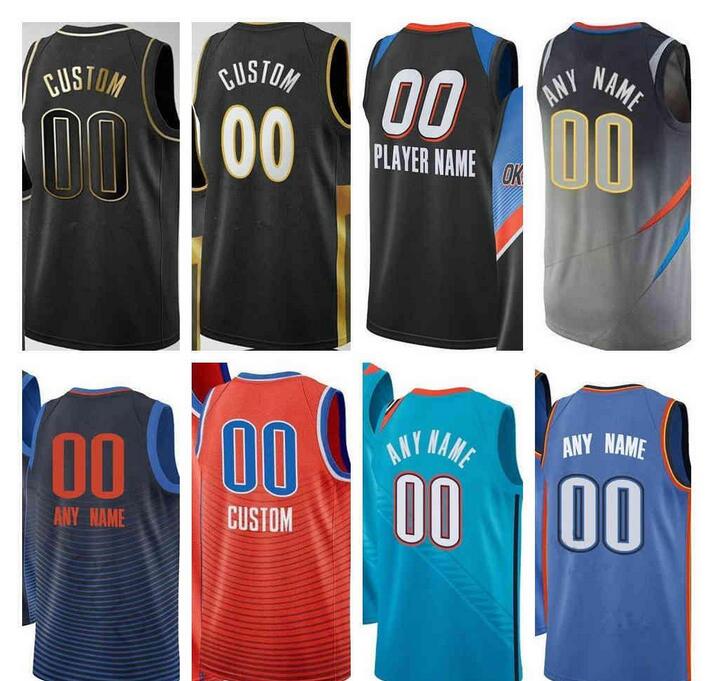 

Custom 2021 Printed 2 Gilgeous-Alexander Aleksej Basketball Jersey 17 Pokusevski Maledon Vit Krejci 20 21 Men Jerseys, Colour 8