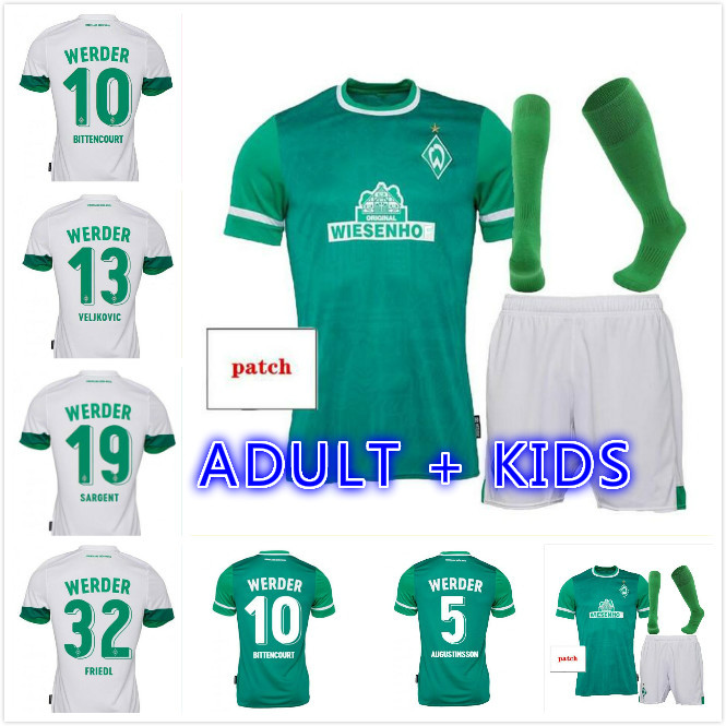

ADULT KIDS KIT 21 22 SV Werder Bremen Soccer Jerseys 2021 2022 HOME AWAY third KLAASSEN Fullkrug OSAKO RASHICA M.EGGESTEIN Football shirts