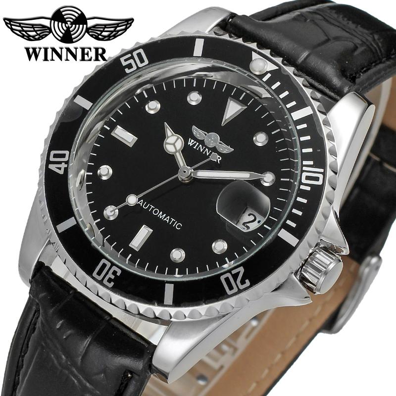 Wristwatches T-WINNER Fashion Chinese Automatic Leather Strap Men Wristwatch Relojes De Hombre Jam Tangan Mens Watches-image-703531760