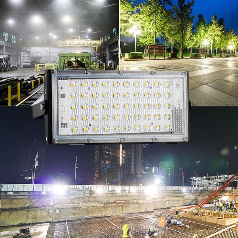 

Floodlights 100W Flood Light LED Garden Lights AC 220V-240V Outdoor Lighting IP65 Waterproof Street Lamp 50W Floodlamp Wall