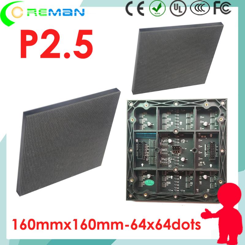 

Free Low Cost P2.5 64x64 Led Module Rgb Smd / Vedio Indoor 3 In 1 Xxx Video Display