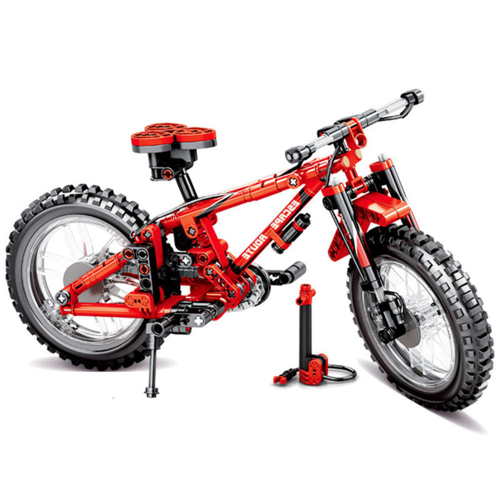 

Assembled toys Senbao 703302 mountain bike small block compatible with LEGO DIY