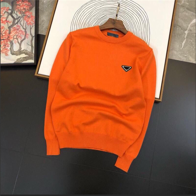 

Autumn High Quality Mens Sweater Embroidery Long Sleeve Men Women Hoodie Streetwear Knitted Letter Pullover Designer Slim Sport Fashion Sweatshirt, Multi