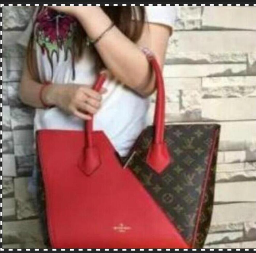 

1-7 LV LOUIS 1 VITTON Crossbody Bags For Women Designer Handbag Tote Leather Shoulder Bags Big capacity Shopping Bag, Red;black