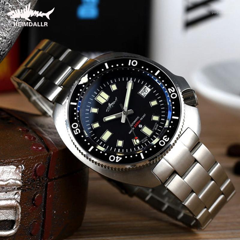 

Dive Watch Automatic Mechanical Watches 316L Steel 200M NH36A Sapphire C3 Luminous Diver For Men Wristwatches, Silicone red
