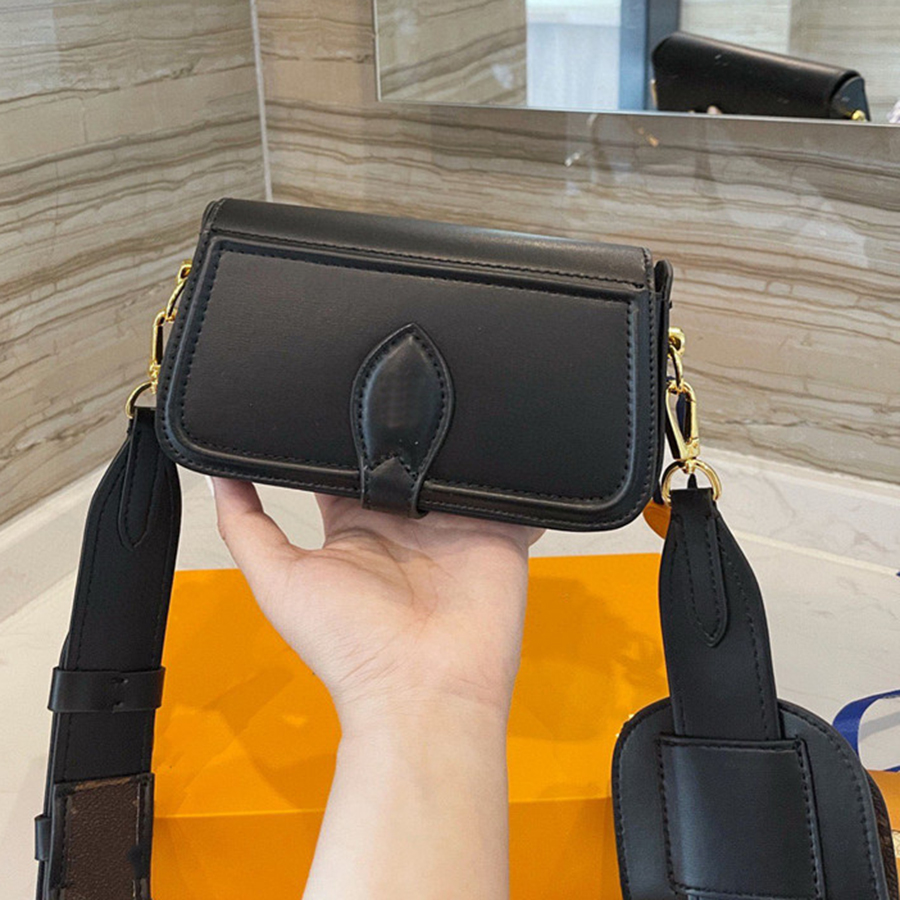 

Two-in-one Bag Phone Shoulder Designer Bags Printing Letter Floral Metal Brand Fashion Handbags High Quality Women Purse Single Cross body Wallet Metallic Lady, No bags