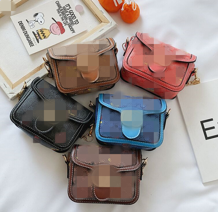 

Girl shoulder handbag fashion mini children bag baby bags girls purse kids purse child coin wallet supply, Red
