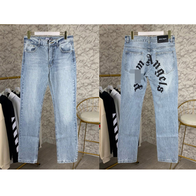 

Meichao palm jeans PA angels bear casual, White;black