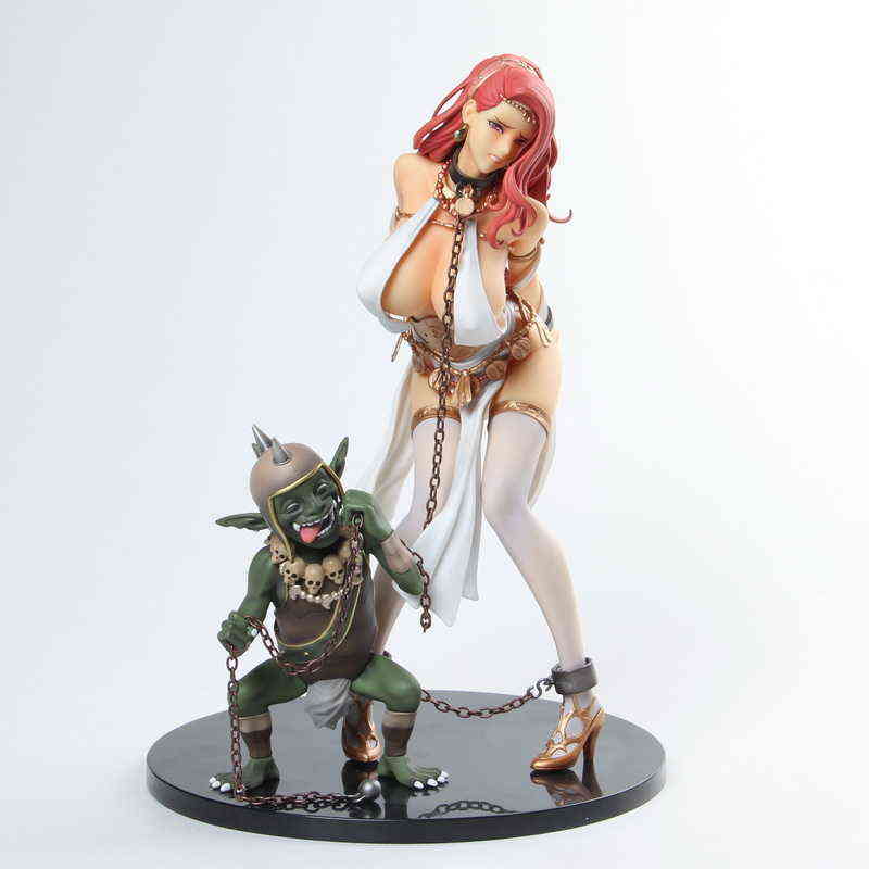 

1/6 Anime Native FROG Farnellis Goblin Sexy Girls Soft Body Anime Action Figures Toys Adult Statue Collection Model Doll Gifts H1105, 15cm no retail box