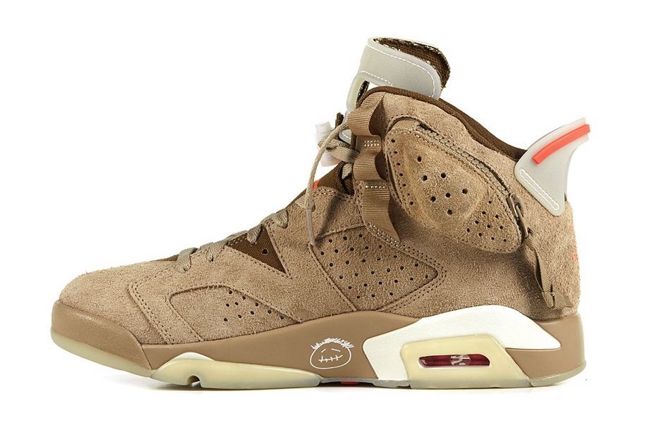 

2021 New Authentic Travis Scott x 6 British Khaki Shoes Cactus Jack Medium Olive Low GLOW IN THE DARK 1 High OG Dunk Men Women Outdoor Sport