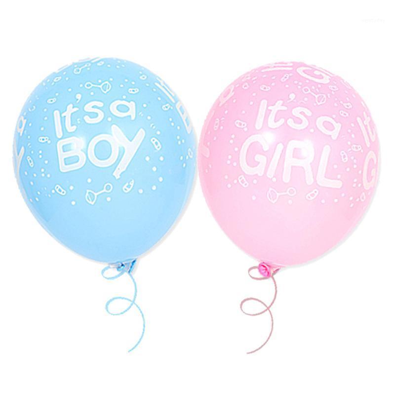 

Party Decoration It's A Boy/Girl Satin Ribbon10y And Balloons 10pcs Lot Baby Shower Baptism Birthday Gift Packing DIY Crafts