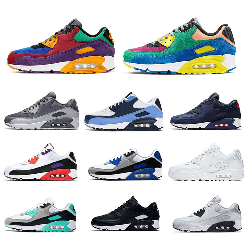 

Classic 90 Men and women Running Shoes Wholesale Fashion Mens Sneakers Sports Trainer Cushion 90s Surface Breathable Eur 36-45