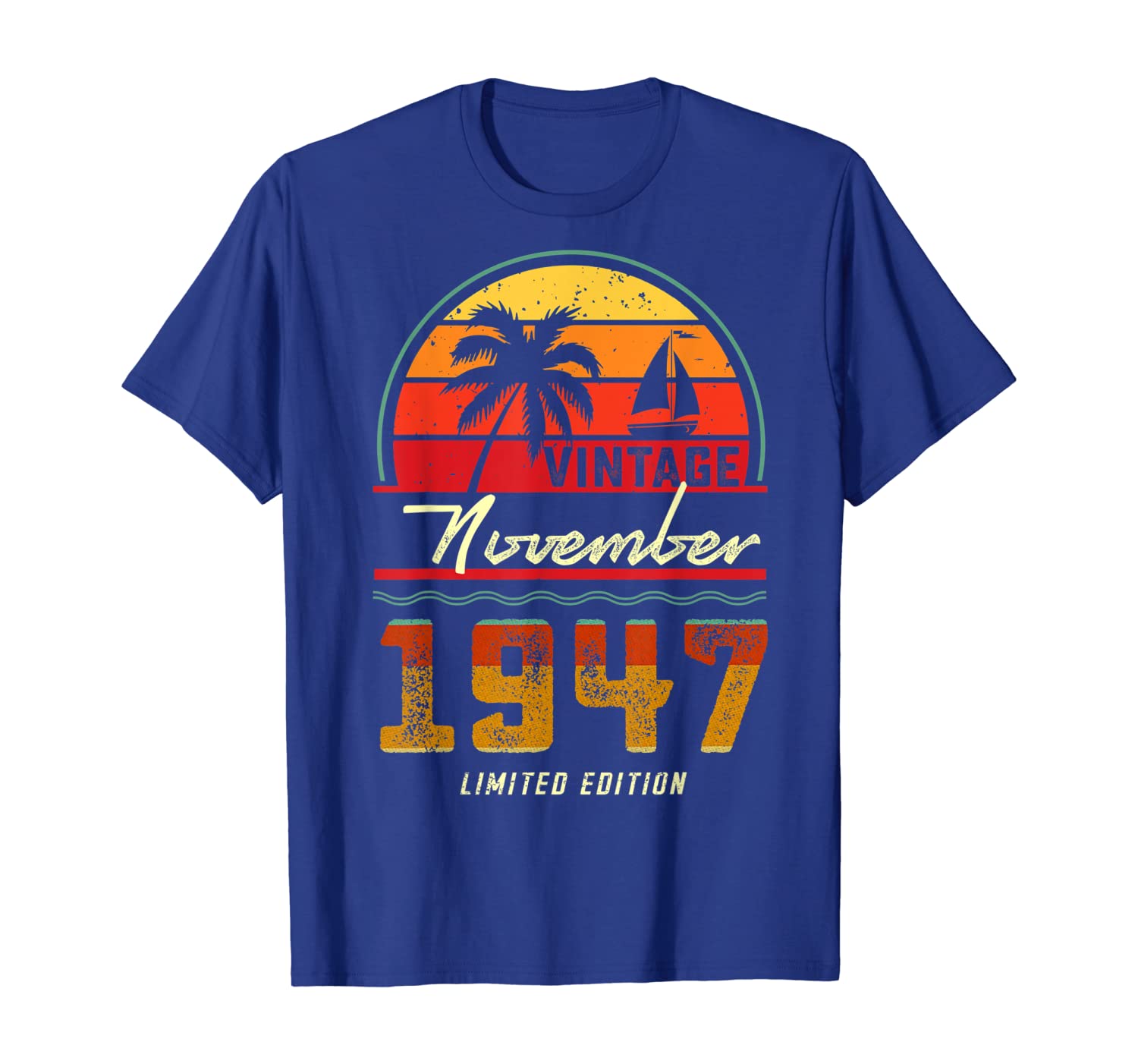 

Vintage November 1947 Tshirts For Men Women Gift Tee, White;black