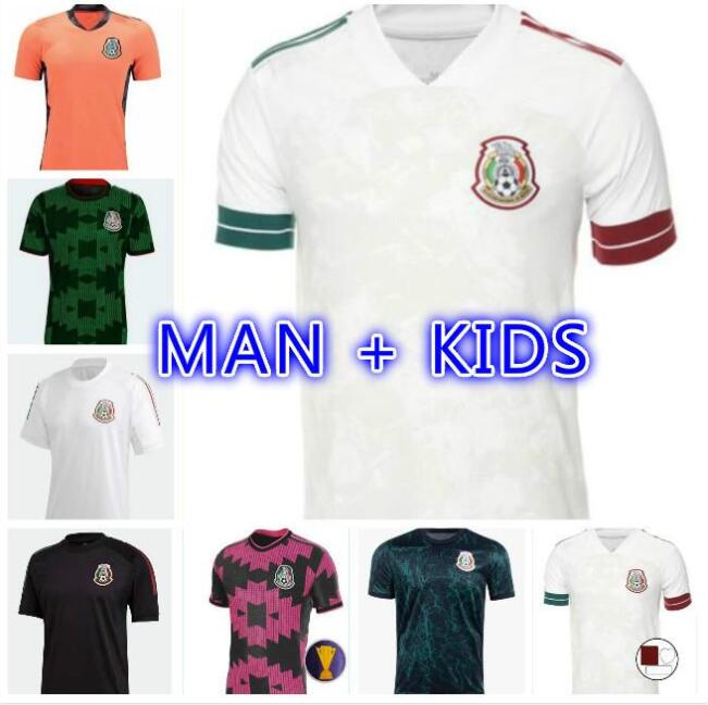 

2021 2022 MEXICO WHITE Soccer Jerseys National team CHICHARITO LOZANO GUARDADO CARLOS VELA RAUL BLANCO RAMIREZ retro Football Shirts maillot de futol, Gold