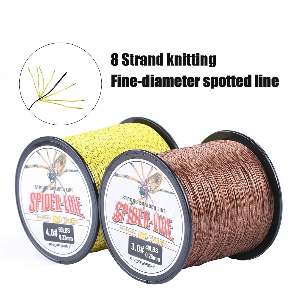 PE X 8 Braided Fishing Line, Abrasion Resistant Zero Stretch Braided Lines Strands Super Strong Superline,10Lb -80Lb Test,300M/328Yds,500M/546Yds-image-717716766
