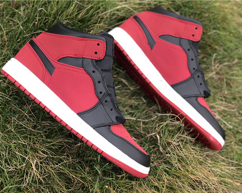 

2021 Jumpman 1 Men Women Mid Basketball Shoes Small forbidden to wear Fearless Obsidian Mens Womens Banned Bred Toe Chicago Trainers, #1
