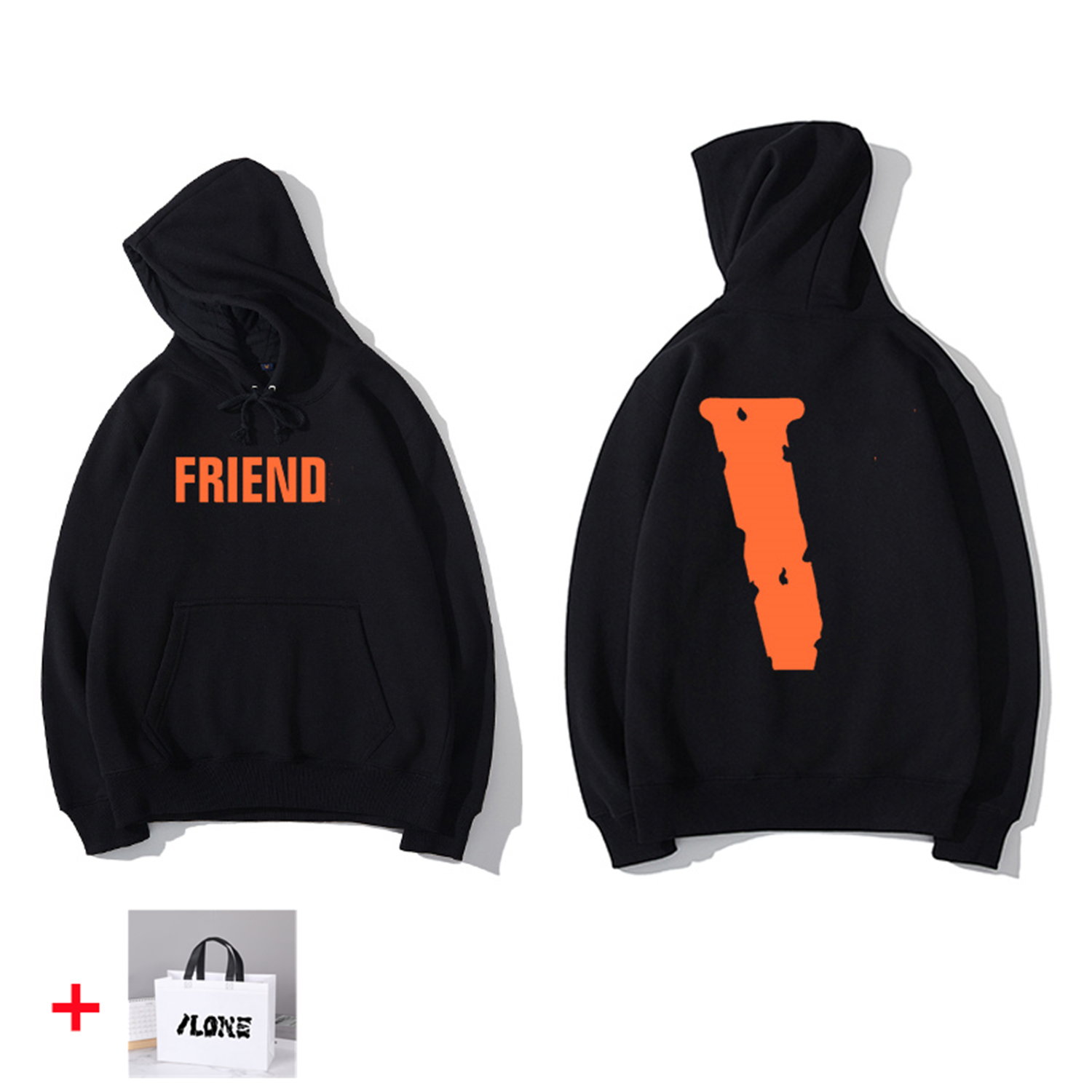 

22ss High-quality V Men's Hoodies & Sweatshirts high-end letter printing ins trend men and women with the same style couple hoodie V0302, 1 pcs buttons