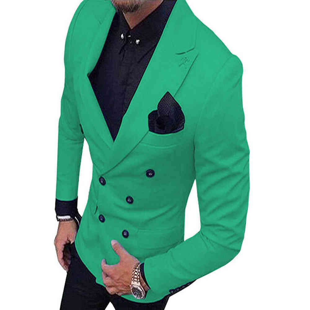 

Men's Suits & Blazers Veiai 2021 champagne blazer male jacket 1 dual pieces breasted notch lapel for capine party (only jac, Red wine