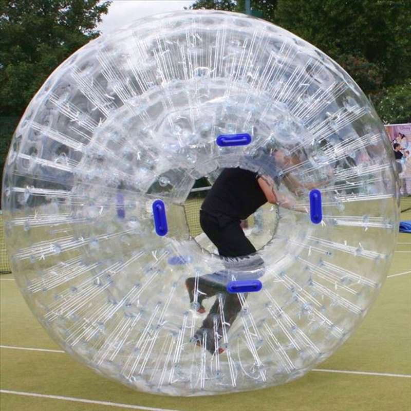 

Zorb Ball Human Hamster Balls Inflatable for Land Walking or Hydro Water Zorbing with Optional Harness 2.5m 3m