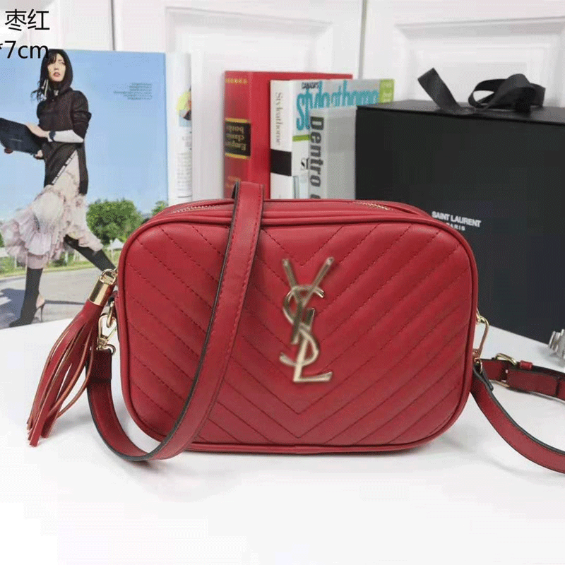 

LOUIS's VUTTON's LVs YSL'S fashion brand Leather Women Lady Fashion Marmont Bag Leather Crossbody Handbags Purses Backpack To