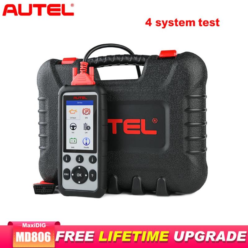 

Code Readers & Scan Tools Autel MaxiDiag MD806 Diagnostic Auto Car Tool OBD2 Scanner EPB/Oil Reset/BMS DPF Reader Better Than X431