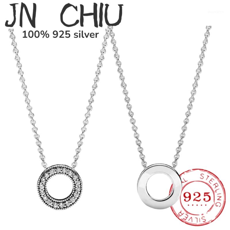 

Chains Silver Nacklace Me For Women 925 Charm Fashion Jewelry Sterling Diy Gift