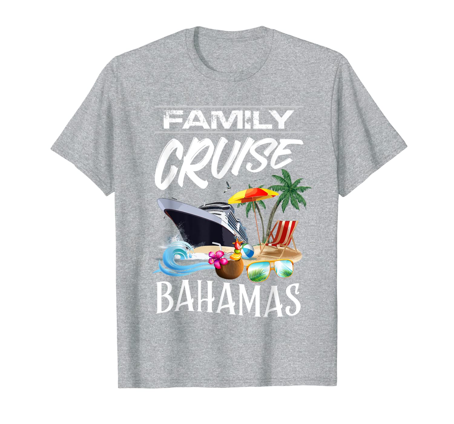 Bahamas Family Cruise Vacation Trip T-Shirt-image-702000660