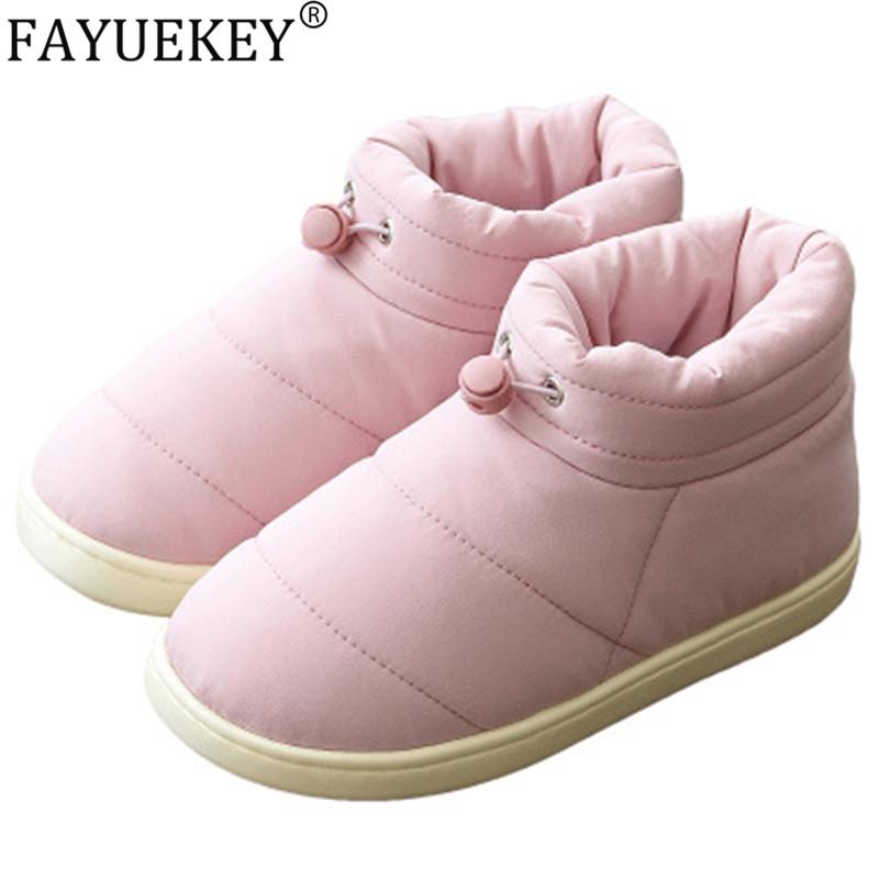 

Autumn Winter Home Cotton Ladies Warm Slippers Women Indoor Outside Floor Bedroom Slipper Flat Shoes Girls Gift, Black