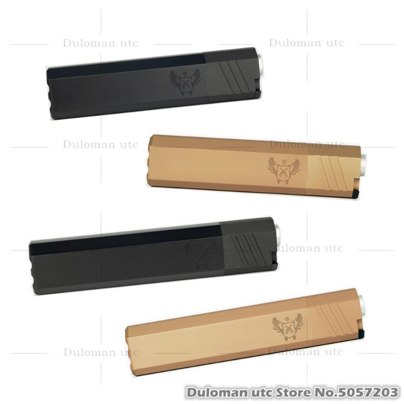 

Accessories Duloman SilencerCo Osprey Type 9 / 45 Mock Suppresso Barre Extension For 14mm CCW Wargame KRISS AEG GBB Rifles