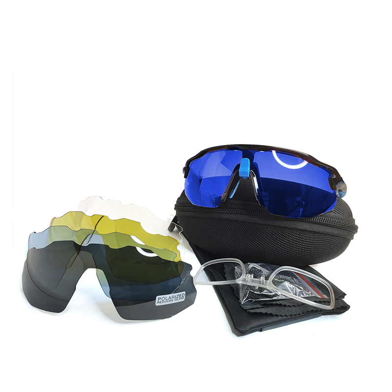 

Outdoor Cycling Sunglasses Sport Bike Eyewear Men Women Goggles Model 9442 TOP Quality 5 Lens with case