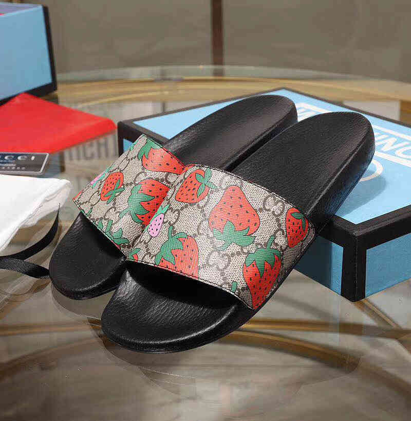 

Slippers Fashion Paris Womens Scuffs Summer Sandals Beach Slide Flip Flops Sexy Multicolors Embroidered Floral Shoes PYAQ, 8#