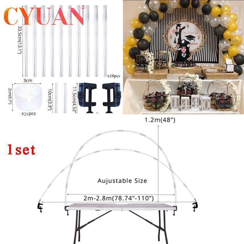 

Party Decoration CYUAN Wedding Balloon Arch Holder Column Stand DIY Ballon For Kids Birthday Decor Chain Accessorie