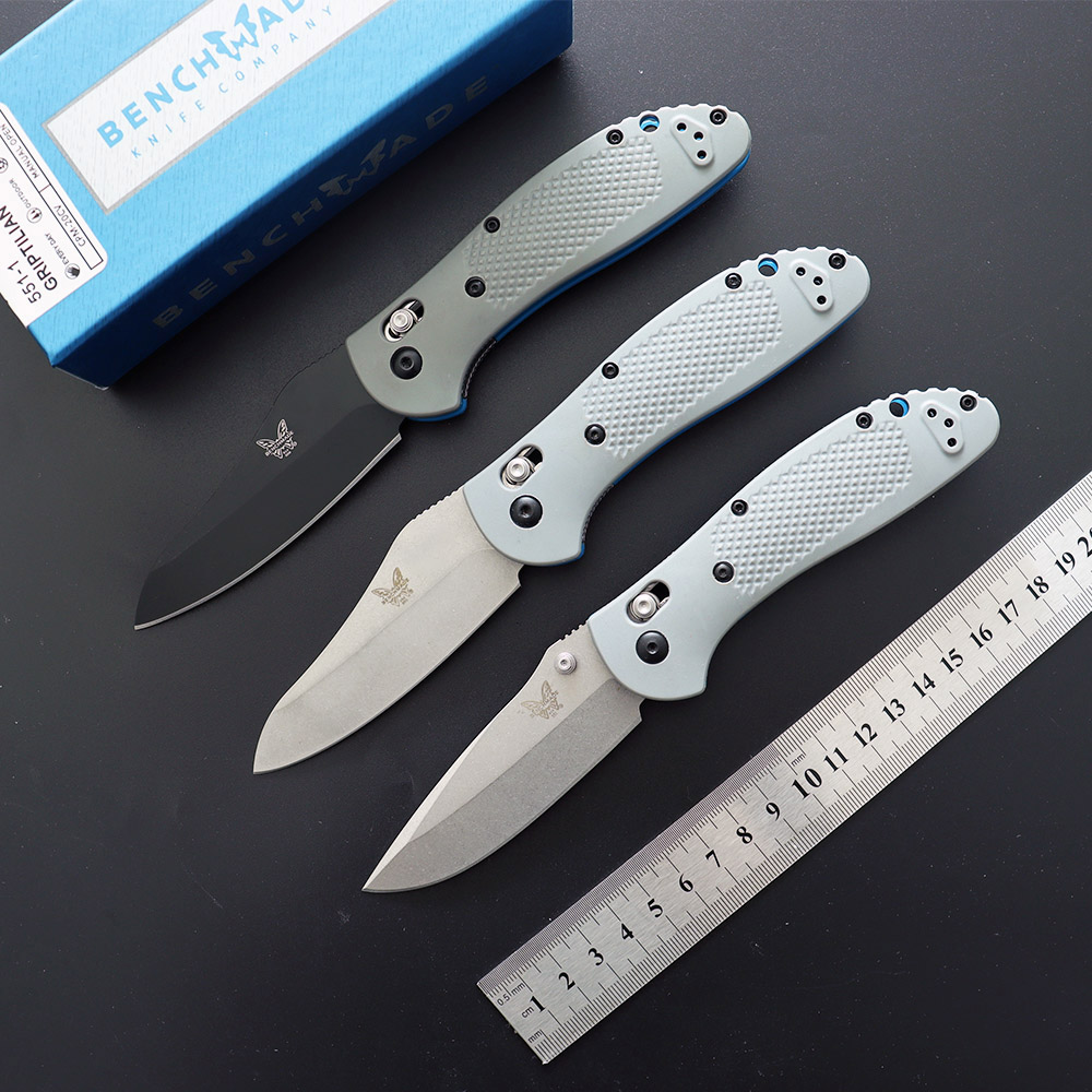 

HOT BM550 551 Griptilian AXIS Folding Knife 3.45"D2 Nylon glass fiber handle BUGOUT Outdoor Camping Hunting EDC BM551 555 533 C81 C10 810 710 940 943 pocket KNIVES