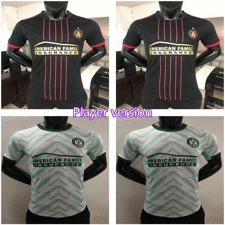 

22 23 Atlanta United FC Soccer Jersey Fans Player Version MORENO MARTINEZ ROBINSON football shirts ROSSETTO ALMADA FRANCO SOSA 2022 2, Black;yellow