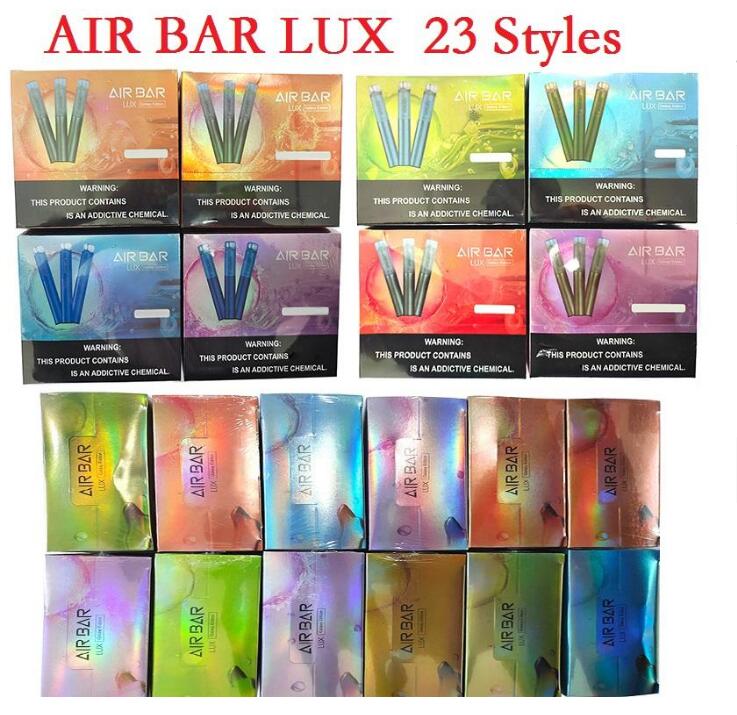 

Air Bar Lux Disposable Vape Pen E Cigarette 1000puffs 500mAh Battery 2.7ml Cartridge Pod Device System Vaporizer Starter Kit bang xxl