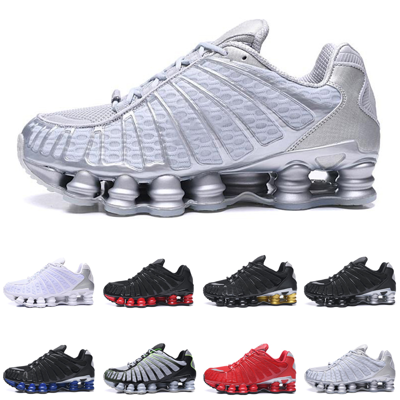 

classic TL Shox men running shoes des chaussures outdoor trainers Enigma Triple Black White Speed Red Silver bullet Gold mens sport sneakers, #16 black yellow